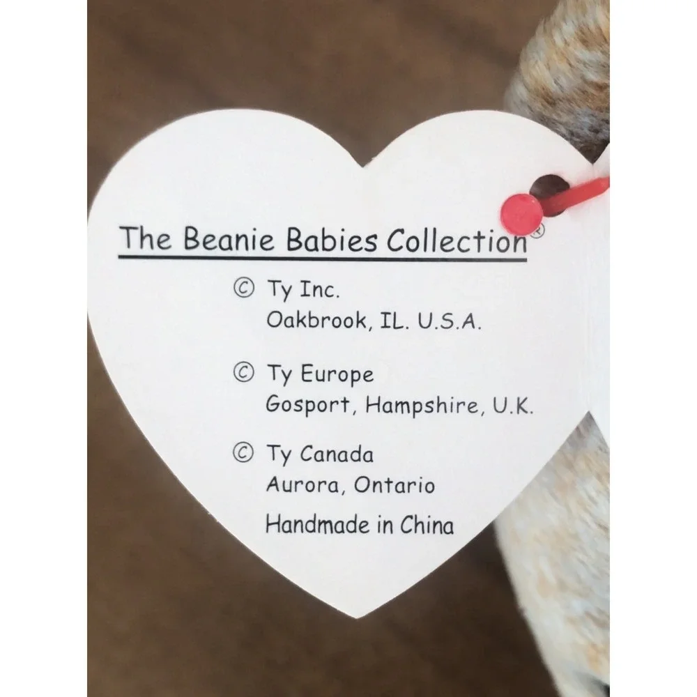 Ty‎ Beanie Baby Babies RARE 1999 SIGNATURE Bear Excellent Condition RETIRED!